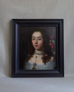 17TH CENTURY PORTRAIT OF A YOUNG GIRL - 2087493