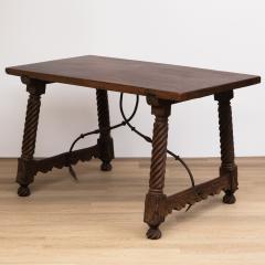 17TH CENTURY SPANISH BAROQUE WALNUT TRESTLE TABLE - 3584629