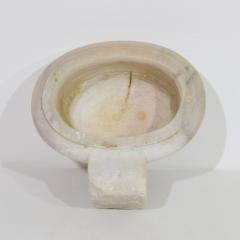 17th 18th Century Italian Baroque Marble Holy Water Font or Stoup - 4108663
