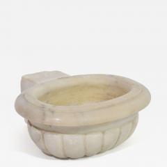 17th 18th Century Italian Baroque Marble Holy Water Font or Stoup - 4379477