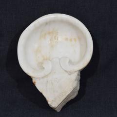 17th 18th Century Italian Baroque Marble Holy Water Font or Stoup - 4109061