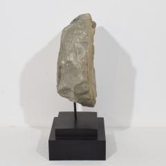 17th 18th Century Italian Carved Stone Coat of Arms With Unicorn - 4518394