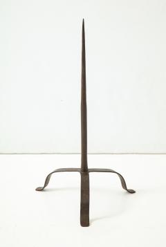 17th C Forged Iron Pricket Candlestick - 937175