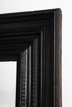 17th C Italian Ebonized Walnut Guilloch Mirror - 3721298