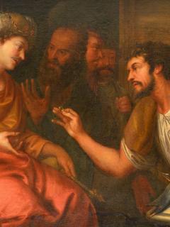 17th C The Ring of Polycrates Tyrant of Samos Circle of Antonio Molinari - 4268360