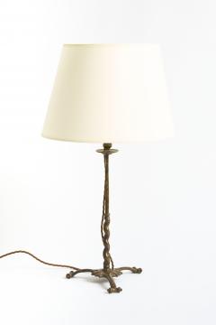 17th Century Bronze Table Lamp - 4218356