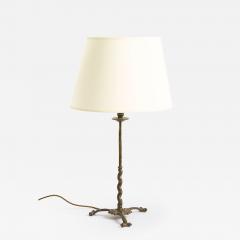 17th Century Bronze Table Lamp - 4218403