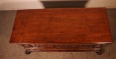 17th Century Catalan Walnut Chest - 3947586