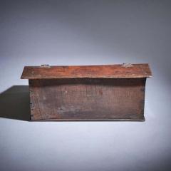 17th Century Charles II Carved Oak Writing Box or Desk Box Circa 1670 England  - 3447746