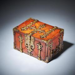 17th Century Diminutive William and Mary Kingwood Strongbox or Coffre Fort - 3127416