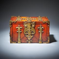 17th Century Diminutive William and Mary Kingwood Strongbox or Coffre Fort - 3127423