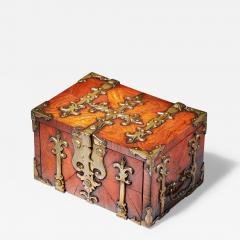 17th Century Diminutive William and Mary Kingwood Strongbox or Coffre Fort - 3132315