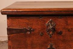 17th Century Double Locks Oak Chest - 3020890