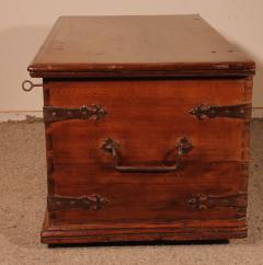 17th Century Double Locks Oak Chest - 3020897