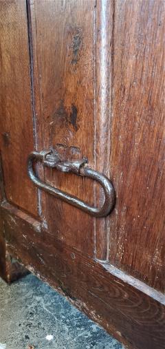 17th Century English Carved Oak Dowry Chest - 1659782