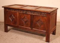 17th Century English Chest In Oak - 2426080