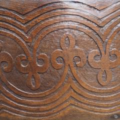 17th Century English Oak Boarded Chest Charles I circa 1640 - 2045014