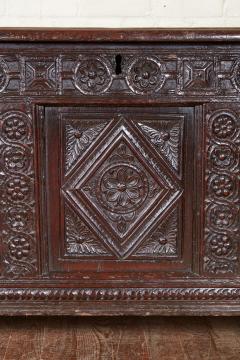 17th Century English Oak Coffer - 2244963
