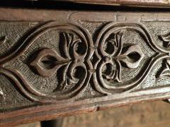 17th Century English Oak Elm Jacobean Charles II Long Six Leg Refectory Table - 1300145
