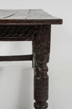 17th Century English Oak Refectory Table - 3526668