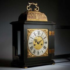 17th Century English eight day spring driven table clock by John Wrench - 3959911