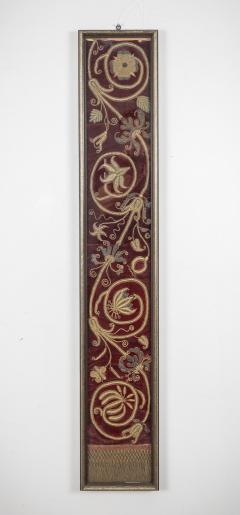 17th Century Italian Baroque Embroidery Panels - 4313024