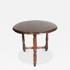 17th Century Italian Baroque Walnut Folding Table - 4555318