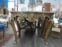 17th Century Italian Giltwood Console Table From Naples - 3831879