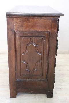 17th Century Italian Louis XIV Carved Walnut Antique Commode or Chest of Drawers - 2993500