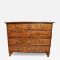 17th Century Italian Louis XIV Walnut Antique Chest of Drawers Restored - 4143754