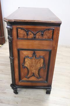 17th Century Italian Louis XIV Walnut Antique Commode or Chest of Drawers - 2468906