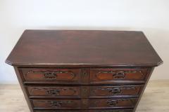 17th Century Italian Louis XIV Walnut Antique Commode or Chest of Drawers - 3045756