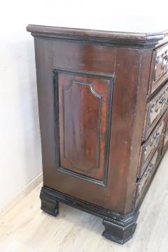 17th Century Italian Louis XIV Walnut Antique Commode or Chest of Drawers - 3045757