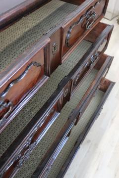 17th Century Italian Louis XIV Walnut Antique Commode or Chest of Drawers - 3045763