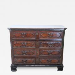 17th Century Italian Louis XIV Walnut Antique Commode or Chest of Drawers - 3047531