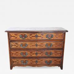 17th Century Italian Louis XIV Walnut Inlaid Antique Commode or Chest of Drawers - 2492262