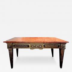 17th Century Italian Neoclassical Style Giltwood Console Table with Marble Top - 3895638