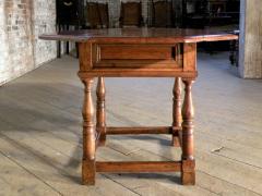 17th Century Italian Octagonal Walnut Center Table - 1038703