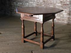 17th Century Italian Octagonal Walnut Center Table - 1038704