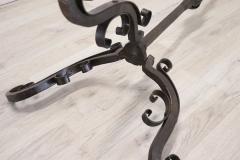 17th Century Italian Rare Antique Candelabra in Forged Iron - 2202437