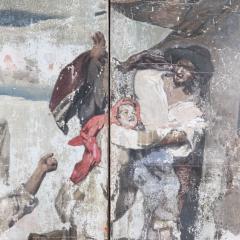 17th Century Italian Stucco Plaster Fresco - 3653820