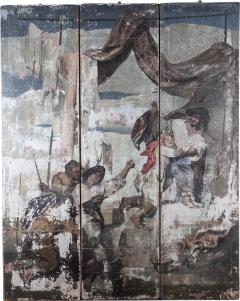 17th Century Italian Stucco Plaster Fresco - 3658452