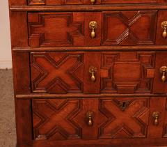 17th Century Jacobean Oak Chest Of Drawers - 3908471