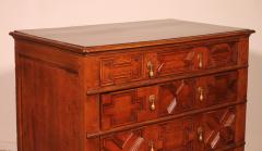 17th Century Jacobean Oak Chest Of Drawers - 3908472