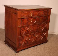 17th Century Jacobean Oak Chest Of Drawers - 3908473