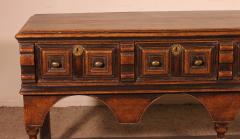 17th Century Jacobean Period English Oak Console Or Dresser Base - 4016260