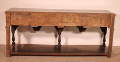 17th Century Jacobean Period English Oak Console Or Dresser Base - 4016270