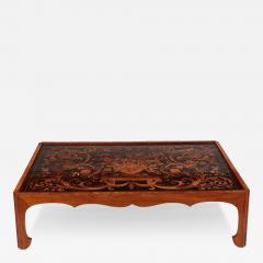 17th Century Marquetry Panel Coffee Table - 3604643