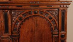 17th Century Oak And Ebony 4 door Sideboard Netherlands - 4124110