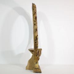 17th Century Spanish Giltwood Baroque Altarpiece with Angel Head - 4111637